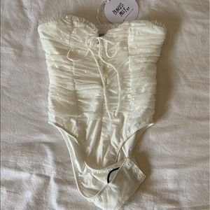 White Lace Bodysuit